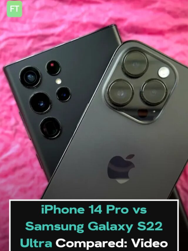 iPhone 14 Pro vs Samsung Galaxy S22 Ultra Compared